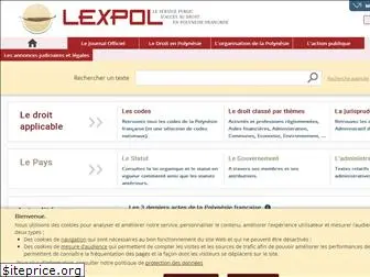 lexpol.cloud.pf