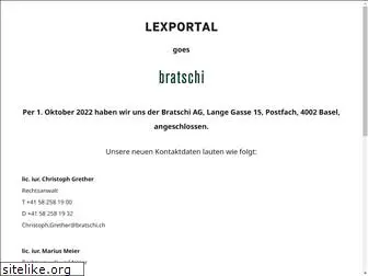 lexportal.ch