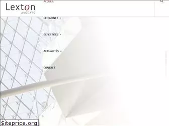 lexton-avocats.com