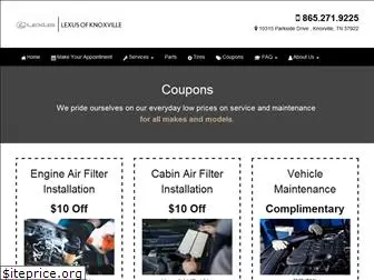 lexusofknoxvilleparts.com