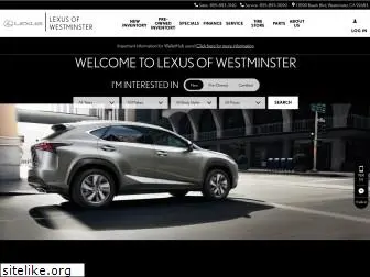 lexuswestminster.com