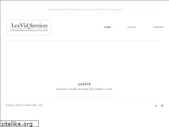 lexvidservices.com