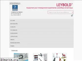 leybold-didactique.fr
