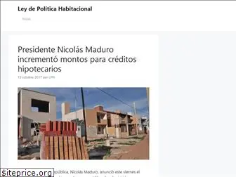 leydepoliticahabitacional.com