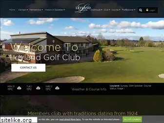 leylandgolfclub.co.uk