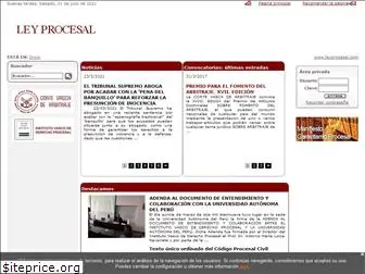 leyprocesal.com