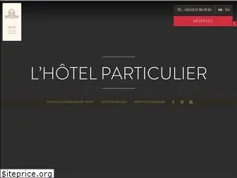 lhotel-particulier.com