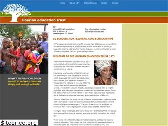 liberianeducationtrust.org