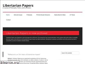 libertarianpapers.org