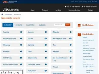 libguides.utsa.edu