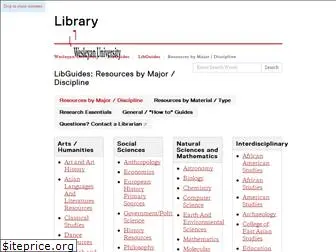 libguides.wesleyan.edu