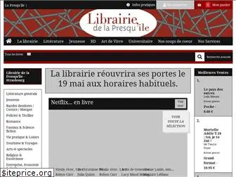 librairiedelapresquile.fr
