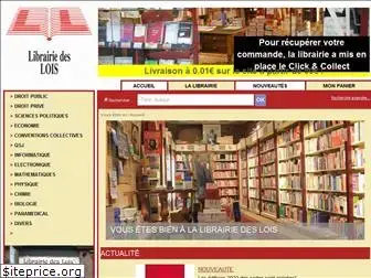 librairiedeslois.com