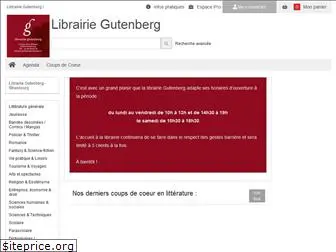 librairiegutenberg.com