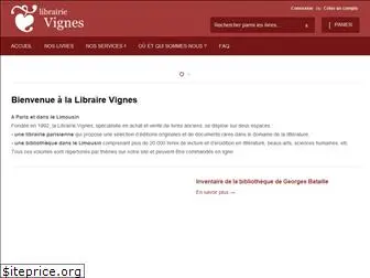 librairievignes.com
