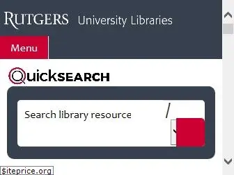 libraries.rutgers.edu