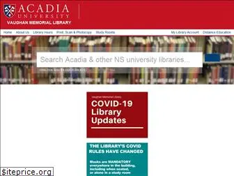 library.acadiau.ca
