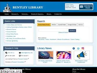 library.bentley.edu