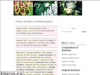 librarybooklists.org