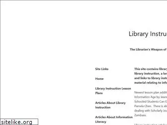 libraryinstruction.com
