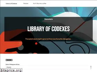 libraryofcodexes.com