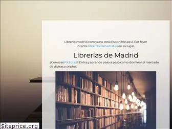 libreriasmadrid.com