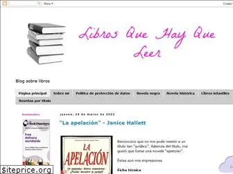 librosquehayqueleer-laky.blogspot.com