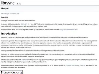 librsync.github.io