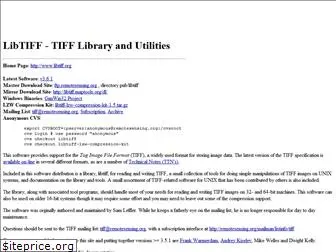 libtiff.org