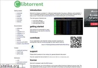 libtorrent.org