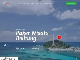 liburanbelitung.com