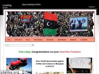 libyauprisingarchive.com