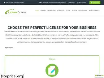 licenseclerks.com