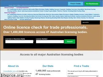 licensedtrades.com.au