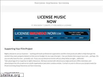 licensemusicnow.com