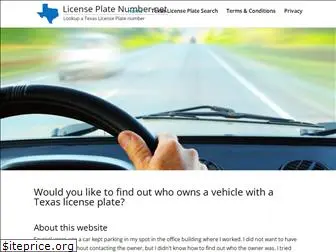 licenseplatenumber.net