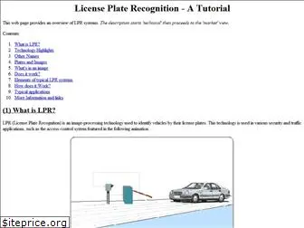 licenseplaterecognition.com