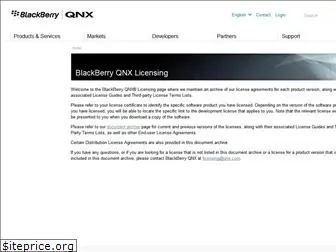 licensing.qnx.com