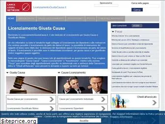 licenziamentogiustacausa.it