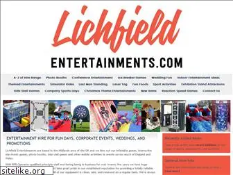 lichfieldentertainments.com