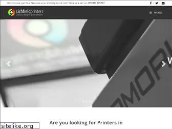 lichfieldprinters.co.uk