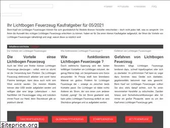lichtbogen-feuerzeug.com