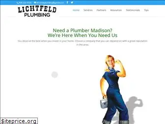 lichtfeldplumbing.com