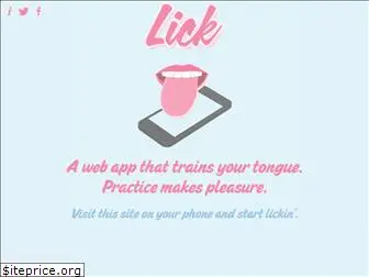 lickthisapp.com