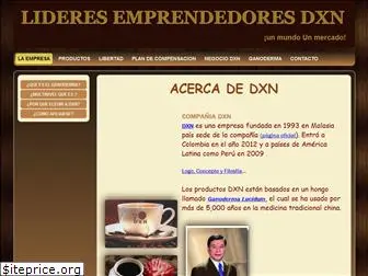 lideresemprendedoresdxn.com