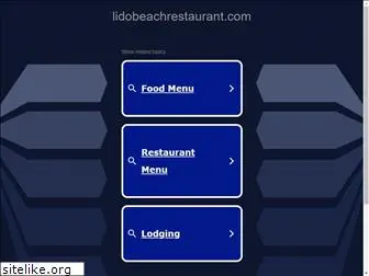 lidobeachrestaurant.com
