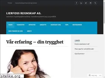 lierfossregnskap.com