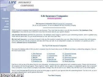 life-insurance-companies.com