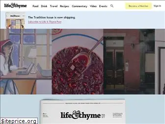 lifeandthyme.com