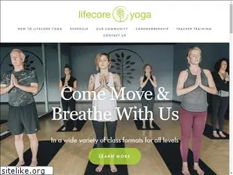 lifecoreyoga.com